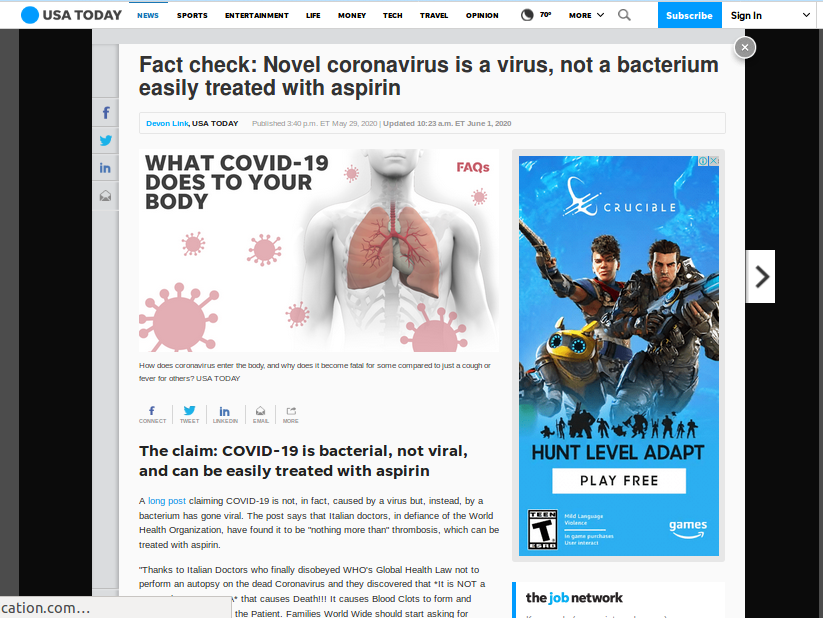 Cek Fakta Italia Buktikan Covid 19 Bukan Virus Melainkan Bakteri Medcom Id