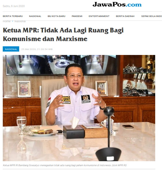[Cek Fakta] Benarkah Rezim Jokowi Cabut TAP MPR Tentang Larangan Ajaran Komunisme? Ini Faktanya