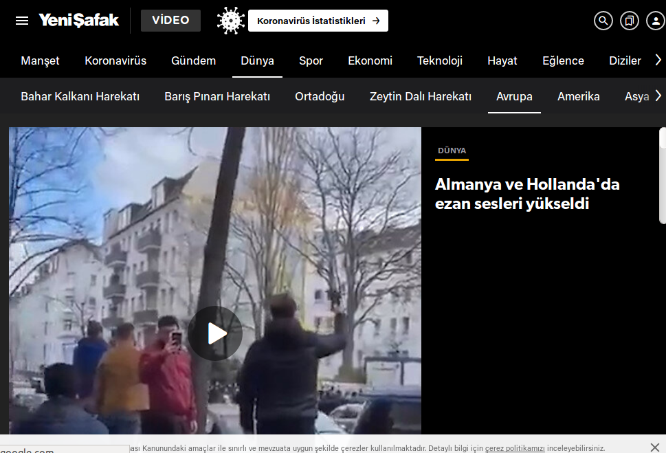 [Cek Fakta] Tak Ada Masjid, Suara Azan Tiba-Tiba Terdengar di Berlin Jerman? Cek Faktanya