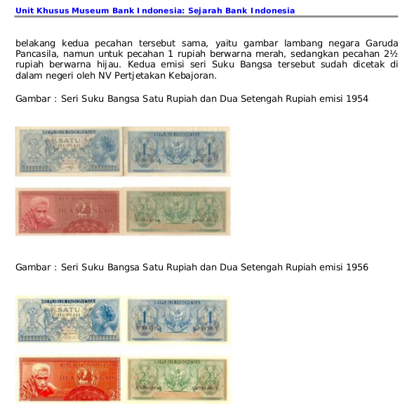 [Cek Fakta] Uang Kertas Pecahan 100 Rupiah Tahun 1954 Memuat Tulisan Arab? Cek Faktanya