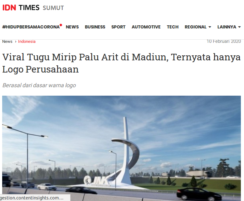 [Cek Fakta] Hanya di Zaman Jokowi Monumen Palu Arit Bisa Dibangun? Cek Faktanya