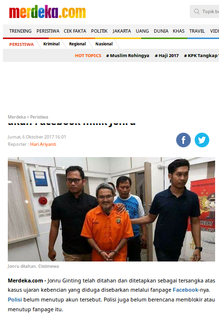 [Cek Fakta] Rizieq Shihab Ditangkap Polisi? Cek Faktanya