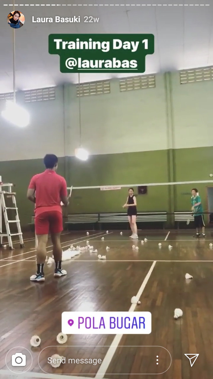 Intip Latihan Laura Basuki demi Perankan Susy Susanti di Film
