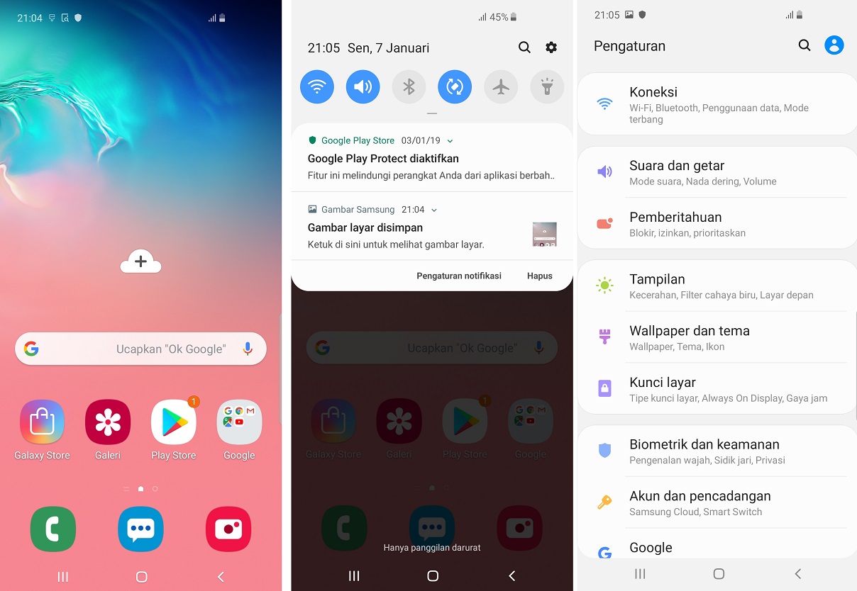 Samsung Galaxy S10, Tetap Oke Tanpa Plus