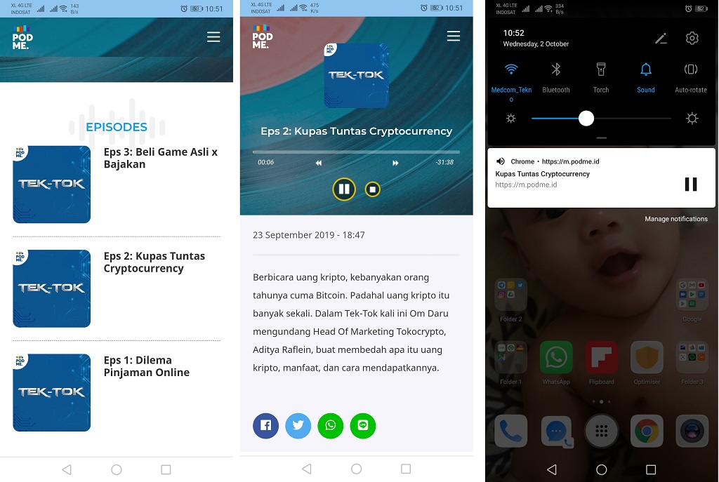 Cari Podcast Keren? Buka PodMe.id