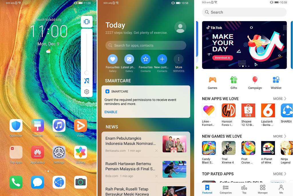 Huawei Mate 30 Pro, tak Jadi Smartphone Terbaik