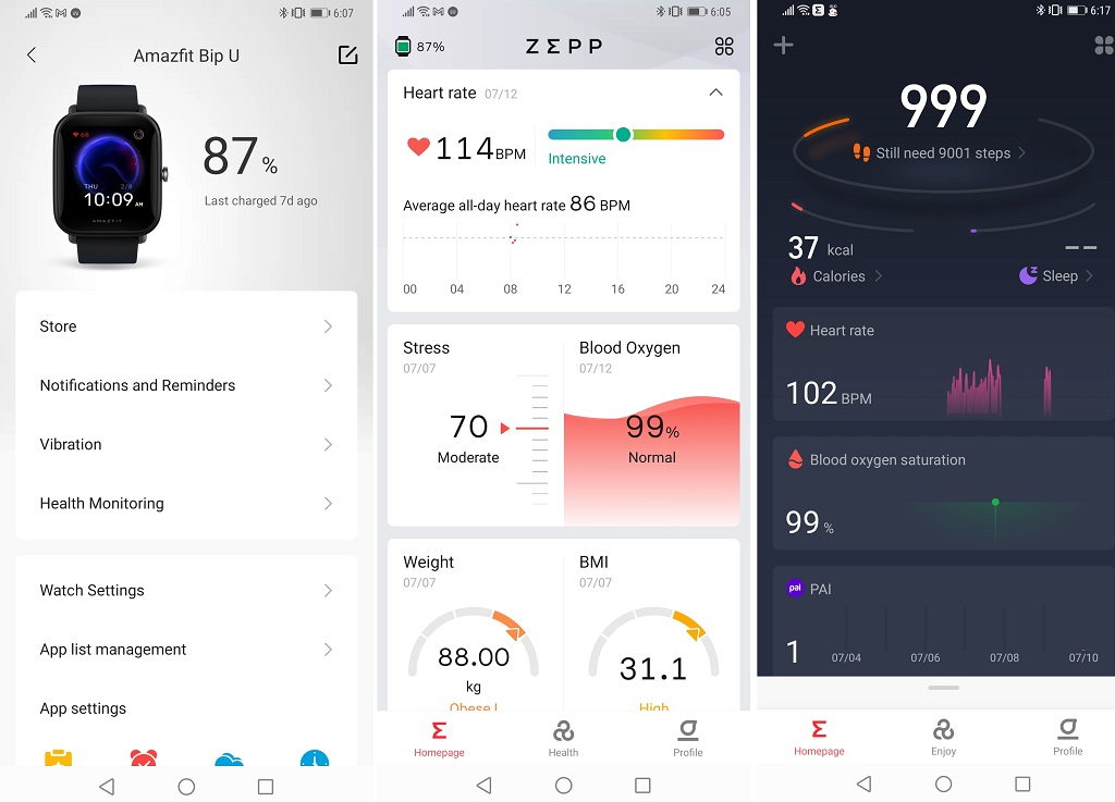 Menjajal Smartwatch Amazfit Bip U