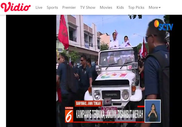 [Cek Fakta] Video Jokowi dan Iriana Bagi-Bagi Kaus 'Jokowi Tiga Periode'? Ini Faktanya