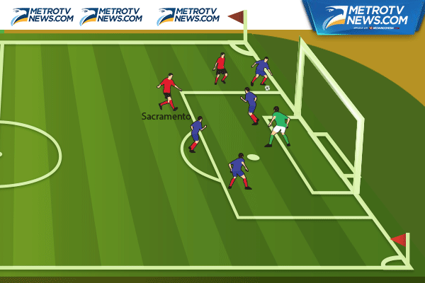 Ilustrasi Gol: Semen Padang Menang Besar atas Persib Bandung