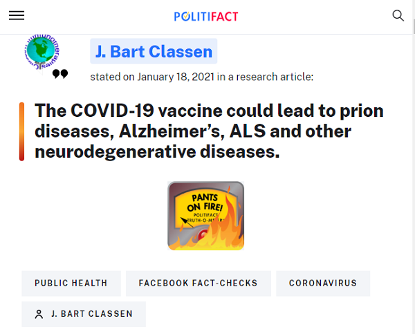 [Cek Fakta] Vaksin Covid-19 Penyebab Penyakit Prion? Ini Faktanya