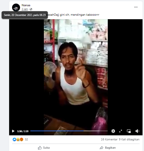 [Cek Fakta] Video Pria Sebut Vaksin Covid-19 Sebabkan Banyak Orang Meninggal? Ini Faktanya