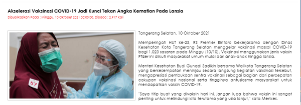 [Cek Fakta] Video Pria Sebut Vaksin Covid-19 Sebabkan Banyak Orang Meninggal? Ini Faktanya