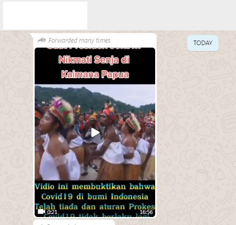 [Cek Fakta] Video Kunjungan Jokowi di PON Papua Ini Bukti Covid-19 dan Prokes tidak Berlaku lagi? Simak Faktanya