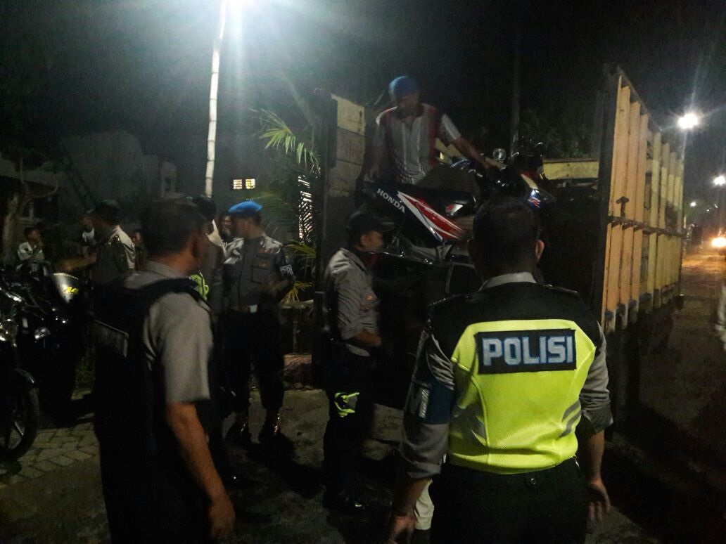 35 Penjudi, 9 Motor Digiring dari Sabung Ayam Jombang