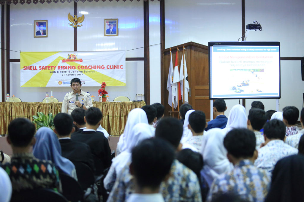 Shell Getol Edukasi Berkendara Aman Buat Pelajar