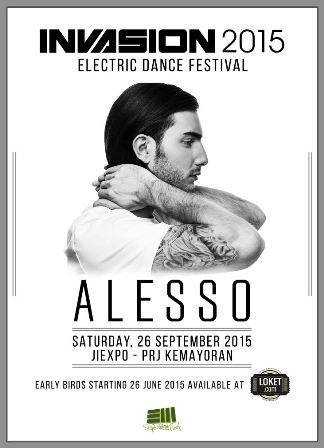 Alesso Tampil Lagi di Jakarta Usai Lebaran