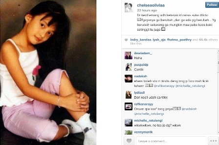 Chelsea Olivia Bakat Narsis Sejak Kecil 