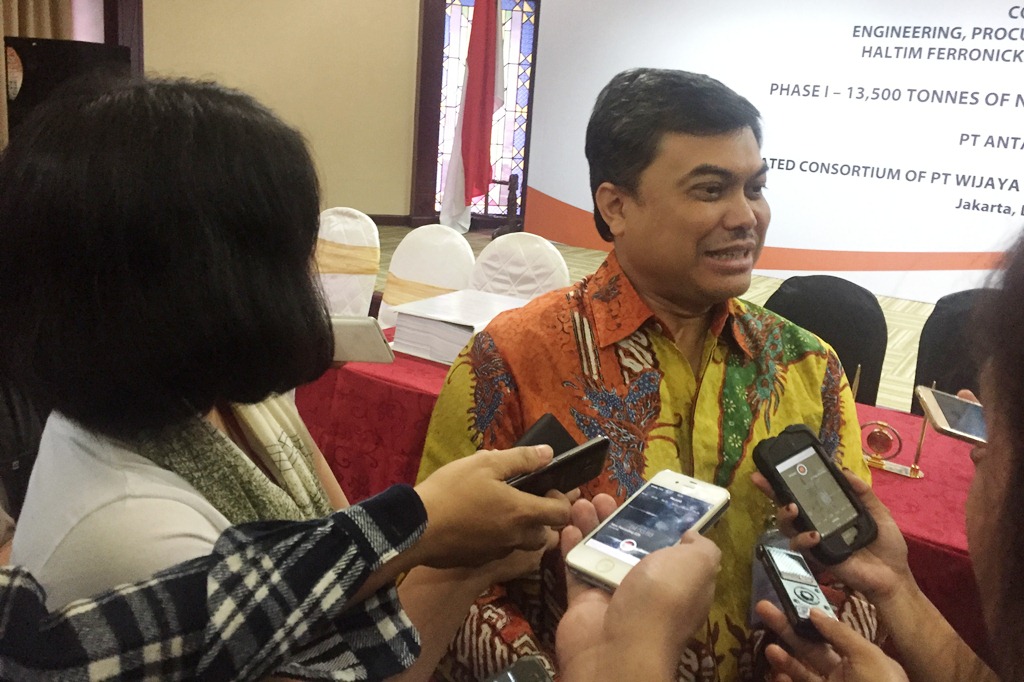 Antam Gandeng Konsorsium Wika-KHI Bangun Pabrik Feronikel Haltim