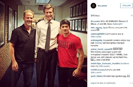 Iko Uwais Akrab dengan Sutradara Hollywood Peter Berg