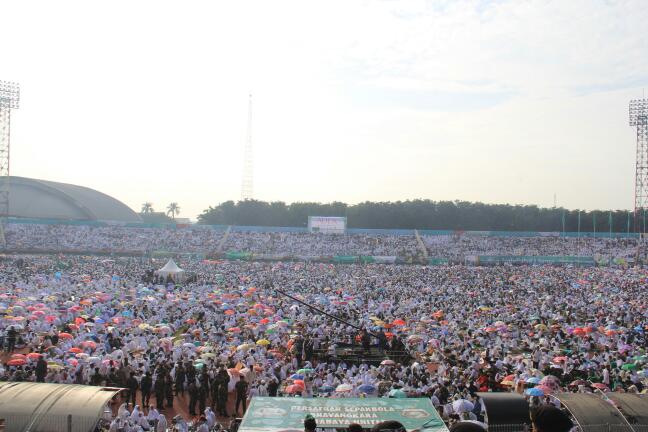Mensos Hadiri Istighotsah Kubro Peringati Harlah ke-94 Nahdlatul Ulama