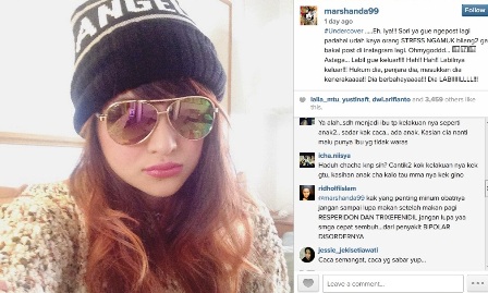 Marshanda: Astaga, Labil Gue Keluar!