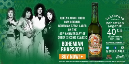 Peringati 40 Tahun Bohemian Rhapsody, Queen Luncurkan Bir
