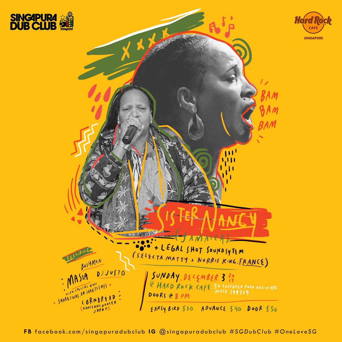 Shore Jadi Pembuka Konser Sister Nancy di Singapura