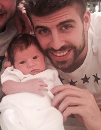 Ini Dia Foto Anak Kedua Shakira & Pique