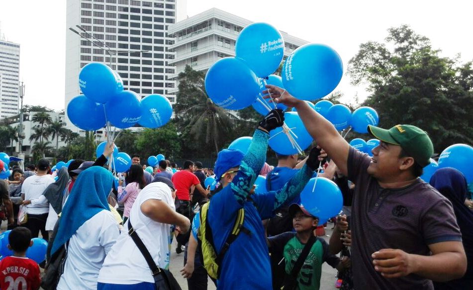 Semarak CFD #BukuUntukIndonesia, Ajakan Berbagi Kebaikan Melalui Buku