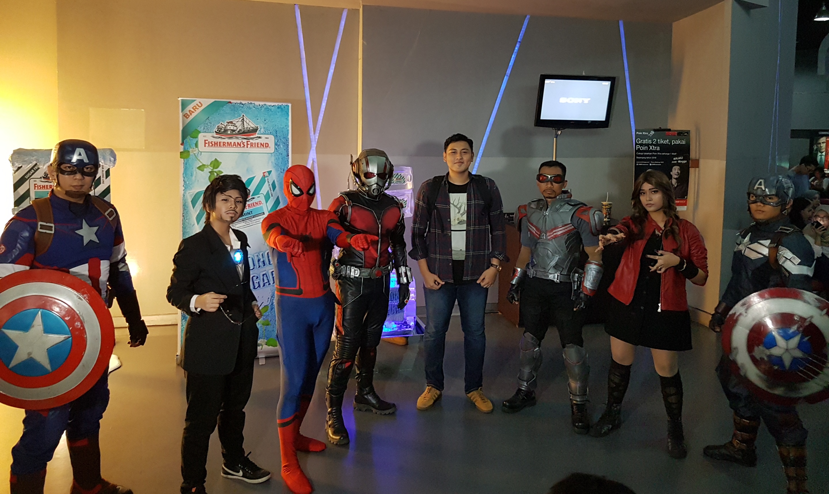 Serunya MOVIE NIGHT-Captain America Civil War