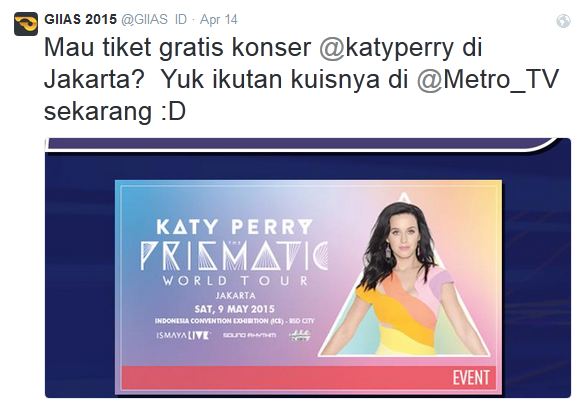 Info GIIAS 2015 Bisa Diakses di Twitter, Facebook dan Web Resmi  