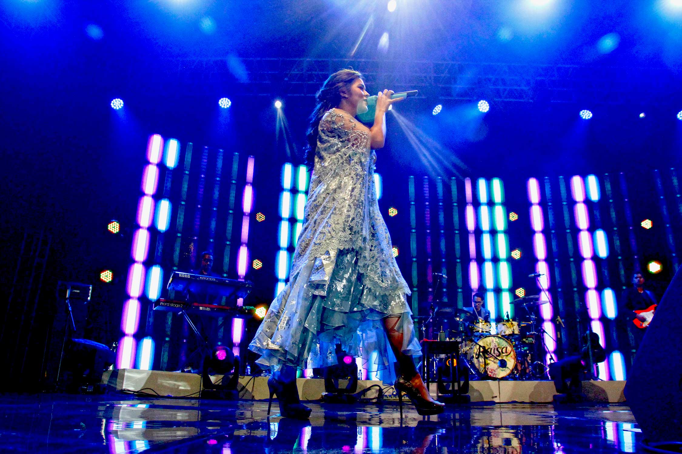 Keseruan Konser Handmade Tour Raisa di Solo