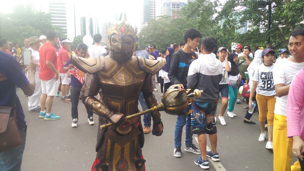 Ada Tokoh Wayang Hingga Star Wars di Acara Kita Indonesia