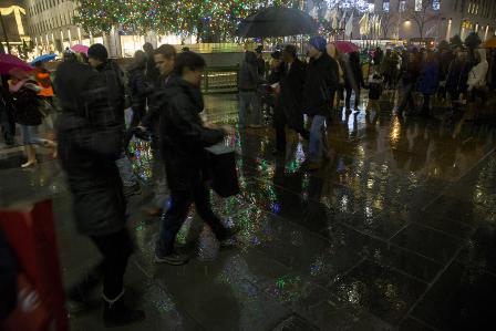 Syahdunya Suasana Natal di New York  