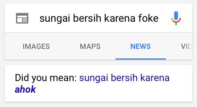 Soal Sungai Bersih karena Ahok, Komisi I DPR: Search Engine Tidak Bisa  Dimanipulasi