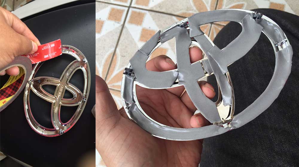 Trik Ganti Emblem Aftermarket Calya-Sigra