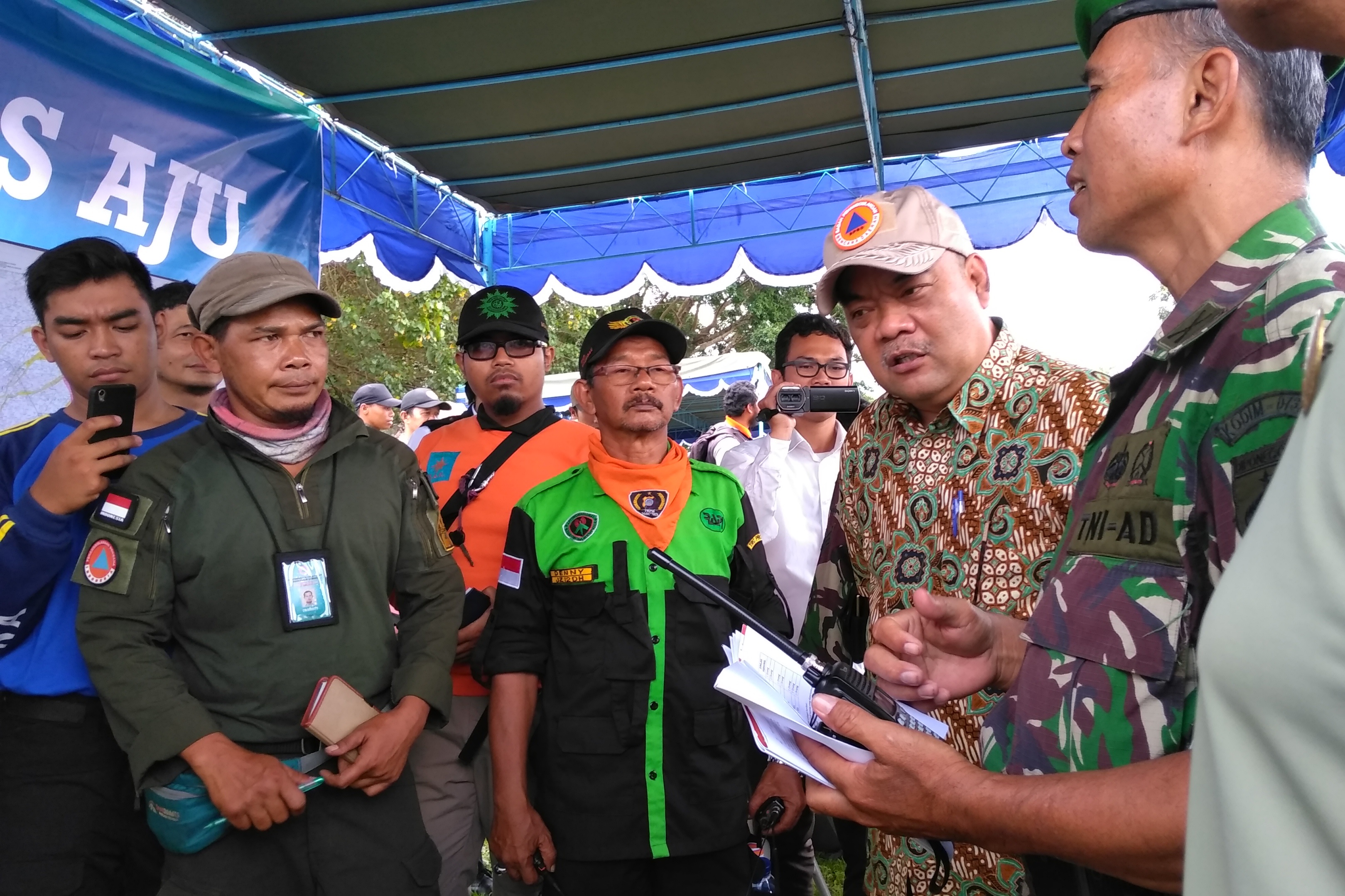 Simulasi andai Merapi Meletus