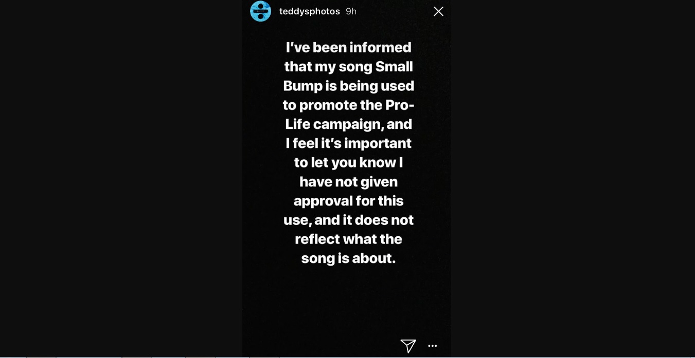 Ed Sheeran Geram Lagunya Dipakai untuk Kampanye Anti-aborsi