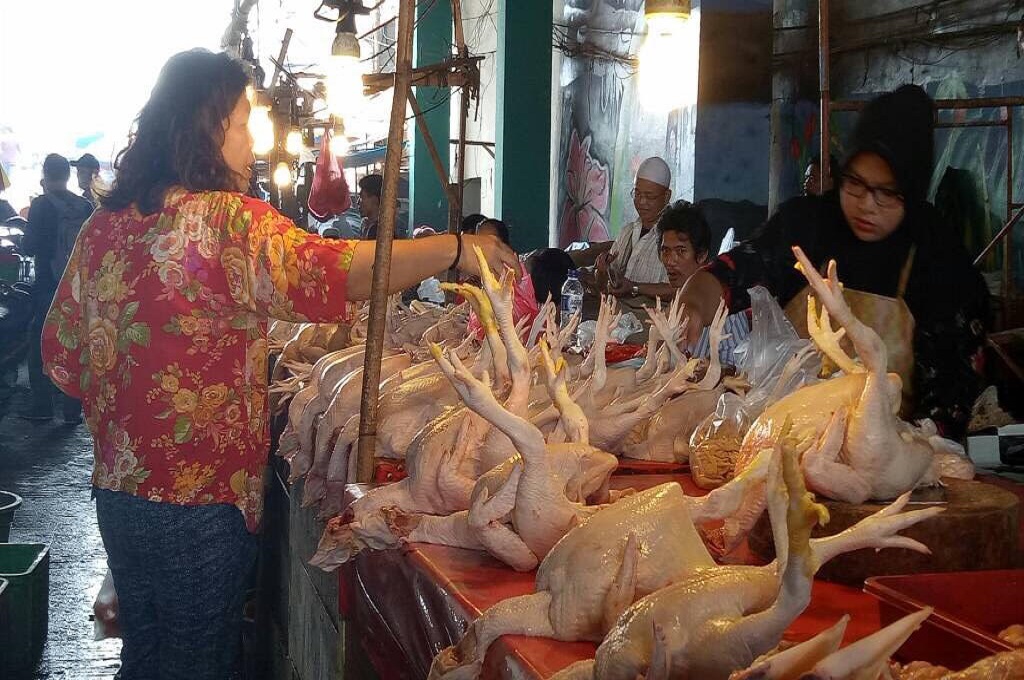 Di Pasar Ciputat Tangsel, Harga Bawang Putih Rp60 Ribu per Kg