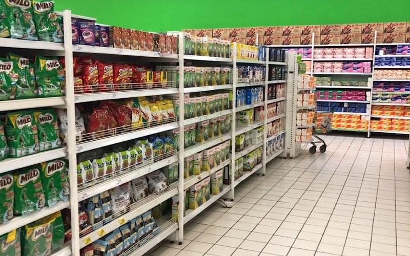 <i>Panic Buying</i> Tak Tampak di Pasar Swalayan