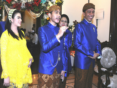 Presiden Jokowi Syukuran 7 Bulanan Calon Cucu
