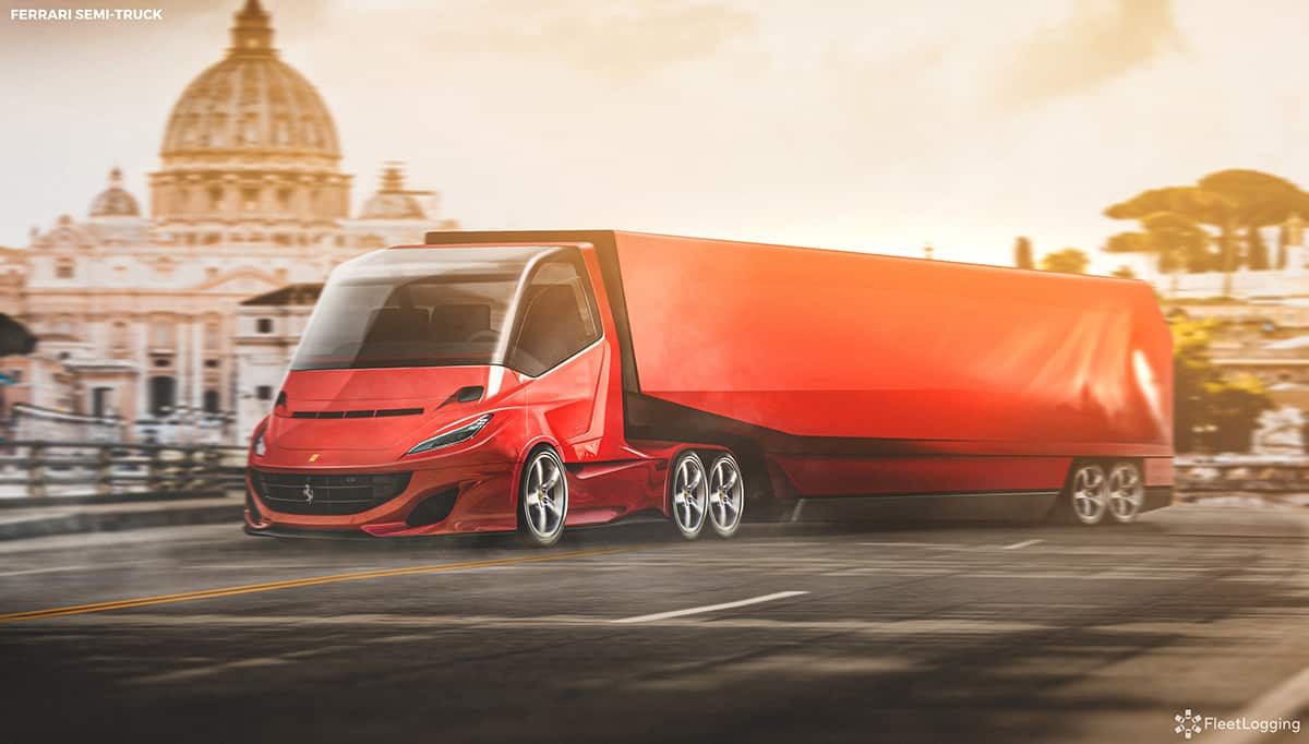 Parade Truk Berwajah Supercar