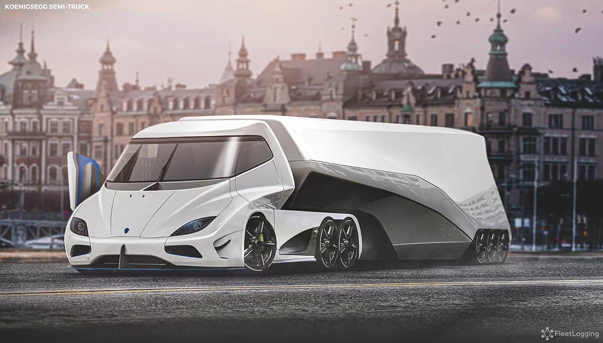 Parade Truk Berwajah Supercar