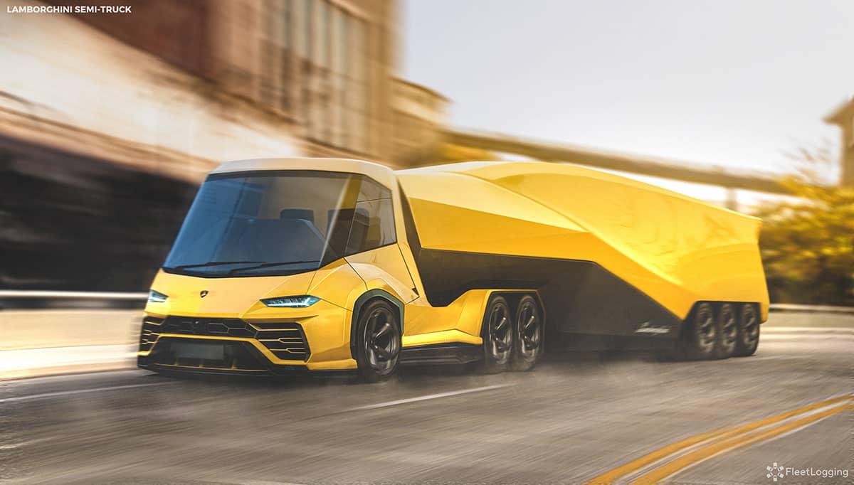 Parade Truk Berwajah Supercar