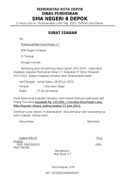 Surat Dinas: Pengertian, Ciri-ciri, Struktur, dan Contoh