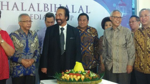 Halal Bihalal Media Group, Surya Paloh Beri Semangat Mencapai Cita-Cita