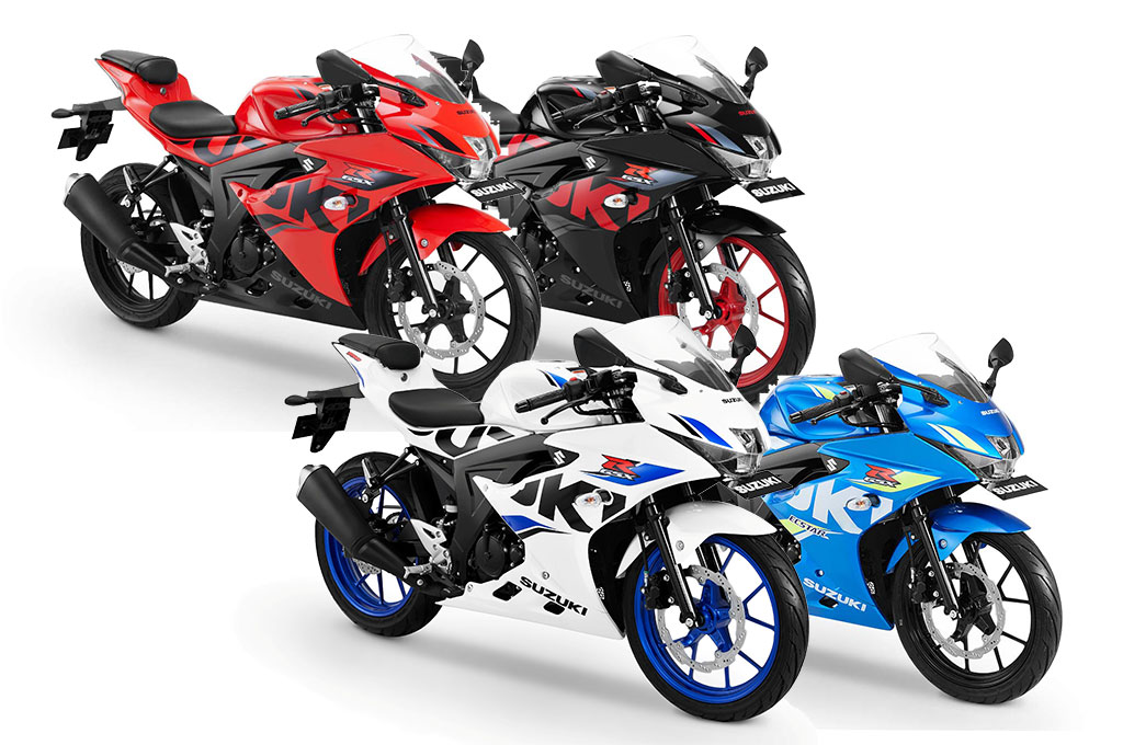 Kelir Putih Kembali Hadir di Jajaran Suzuki GSX-R150