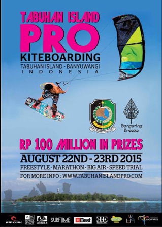 Banyuwangi Held Kiteboarding Competition in Tabuhan Island to Promote Sport Tourism