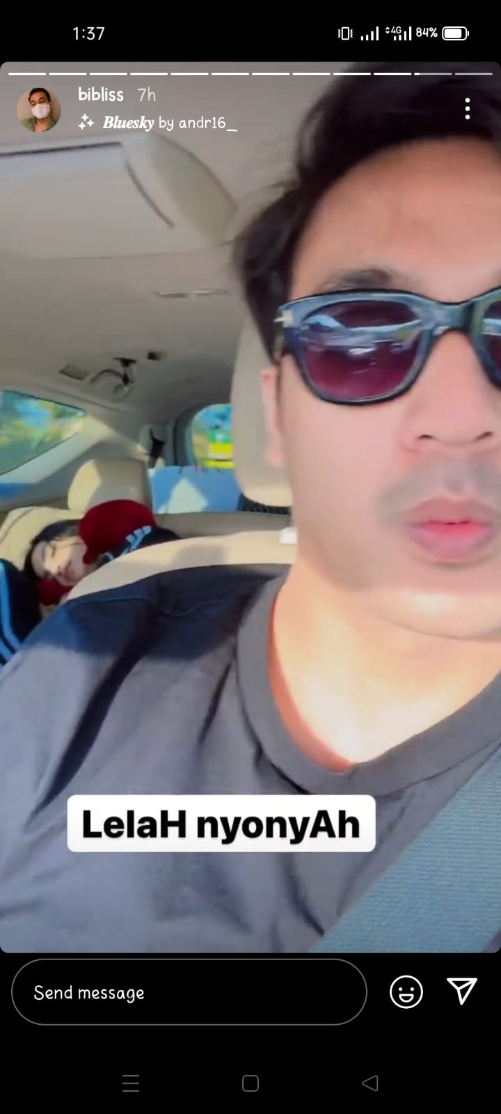 Tangkapan layar Instagram Febri Adriyansyah. Instagram biblis