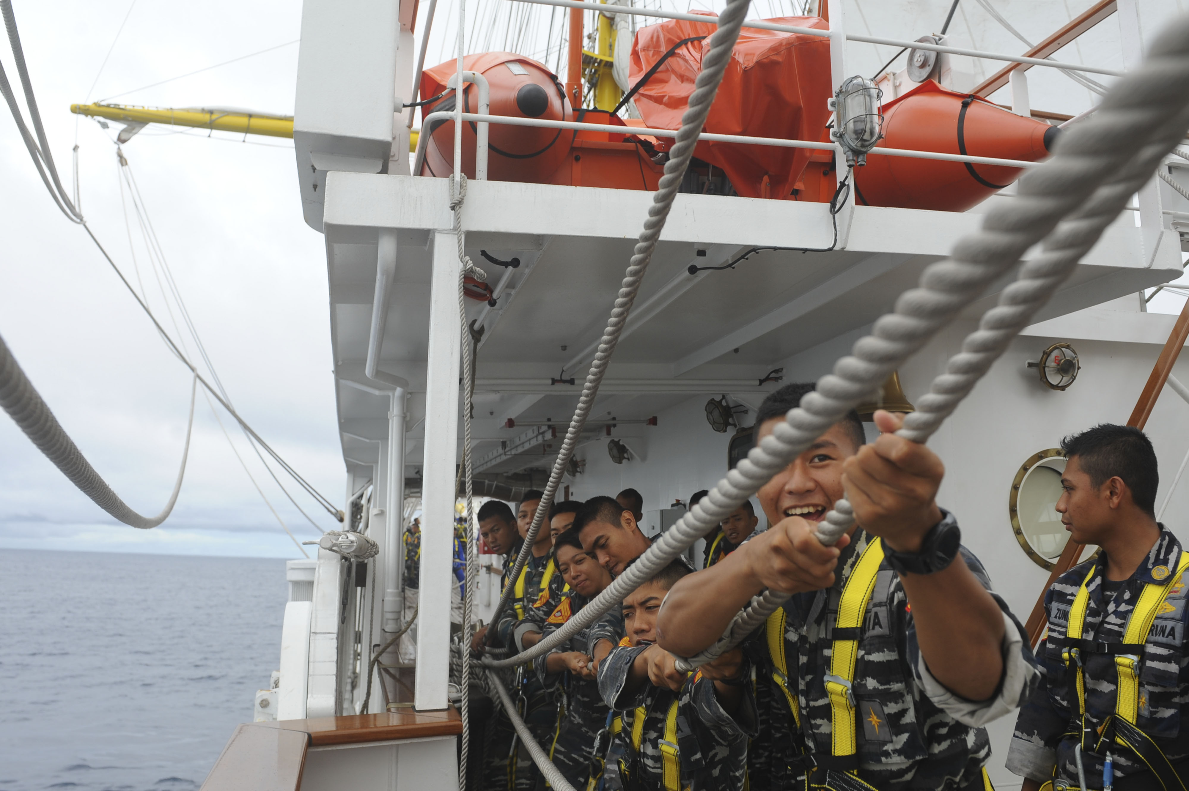 KRI Bima Suci Tiba di Sabang